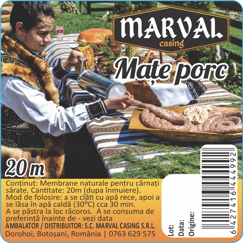 marval casing mate porc subtiri